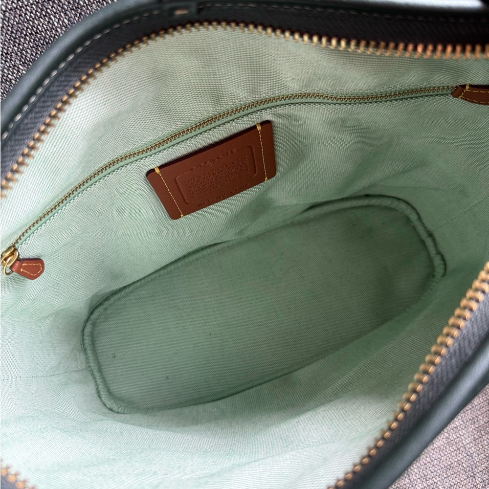 Coach Andie Bag in Glovetanned Leather in Amazon Green - Picture 9 of 13